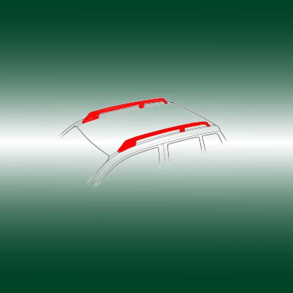 Dakdrager set voor auto's met open dakrails